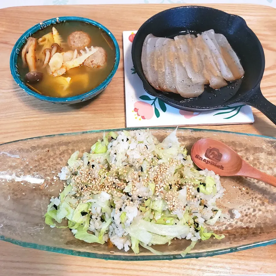 今日のランチ～サラダご飯🍴|Maho Sanoさん