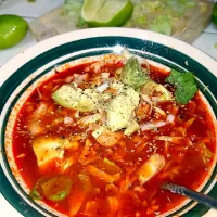 Snapdishの料理写真:Pozole kiki style|kikistyleさん