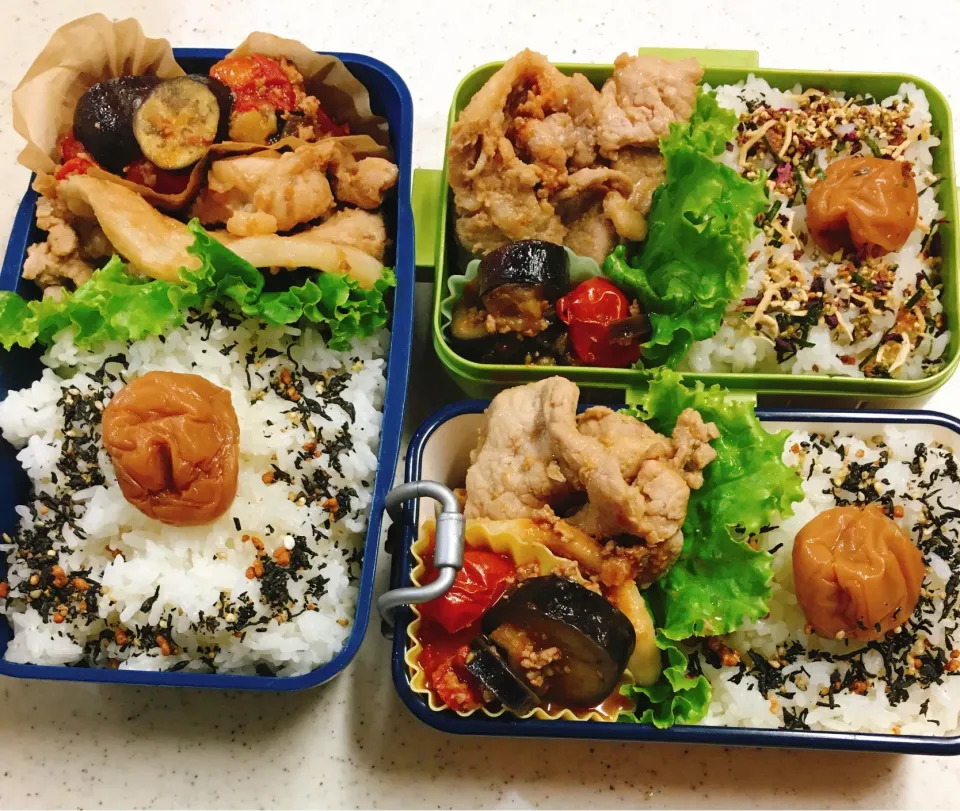 今日のお仕事＆学校弁当♪2020.7.22|ぐぅさん