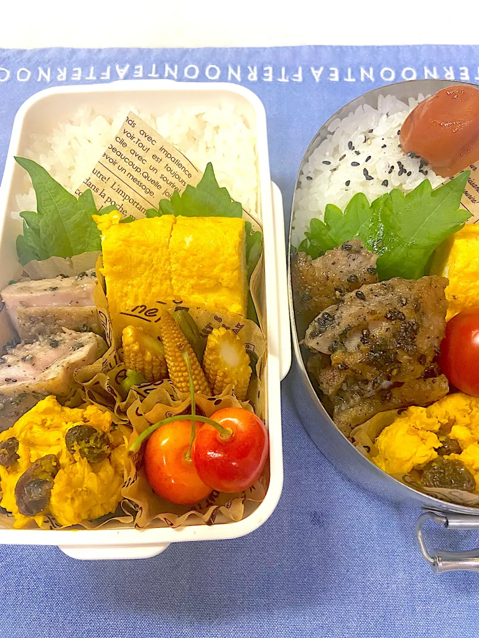 Snapdishの料理写真:今日のお弁当|りんご✖️2さん