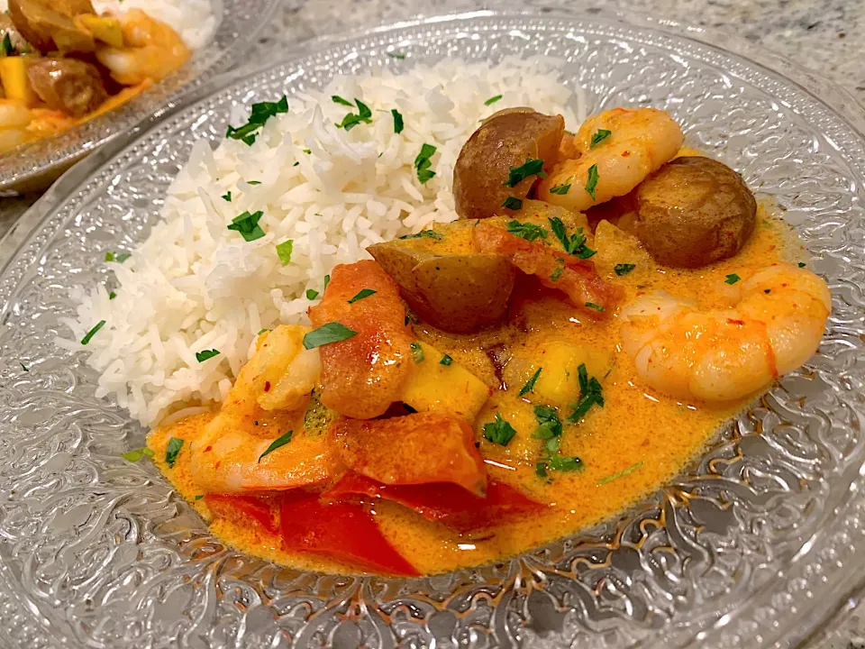 Mango Curry Shrimp Rice|lawlam005さん