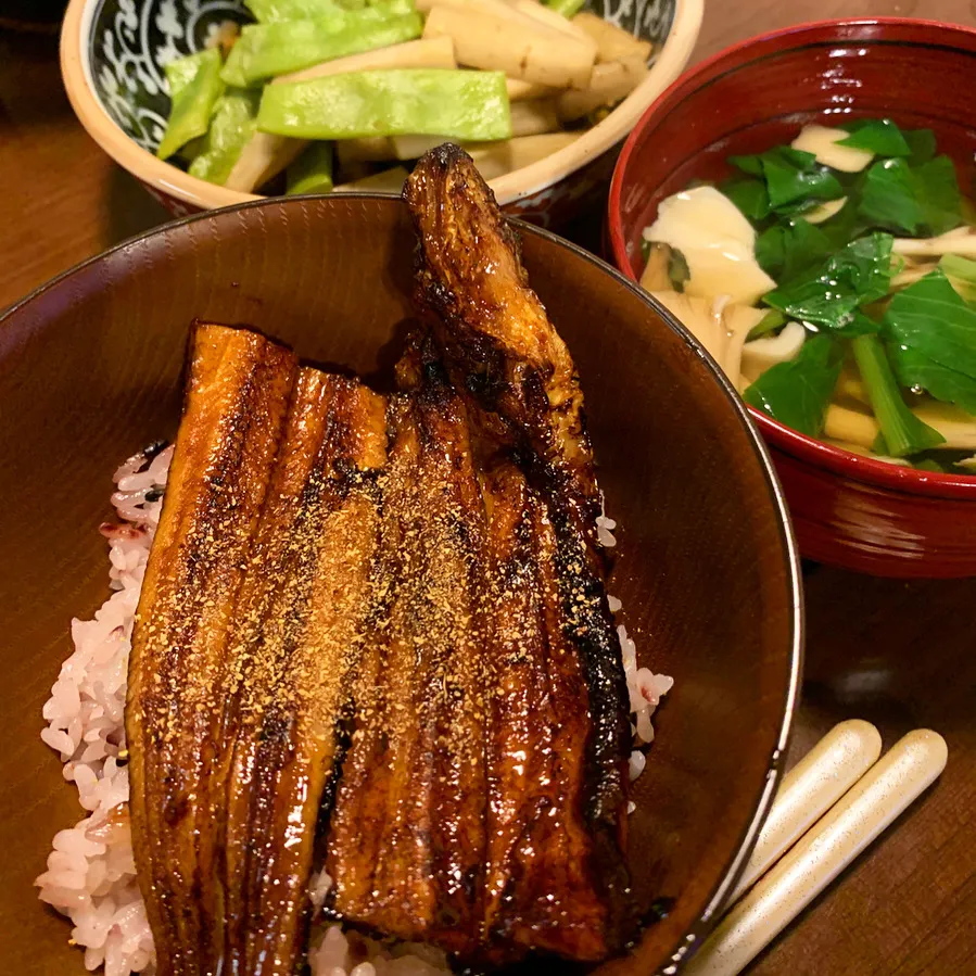 土用の丑の日、うなぎじゃなくて穴子丼🥙|みっこちゃんさん