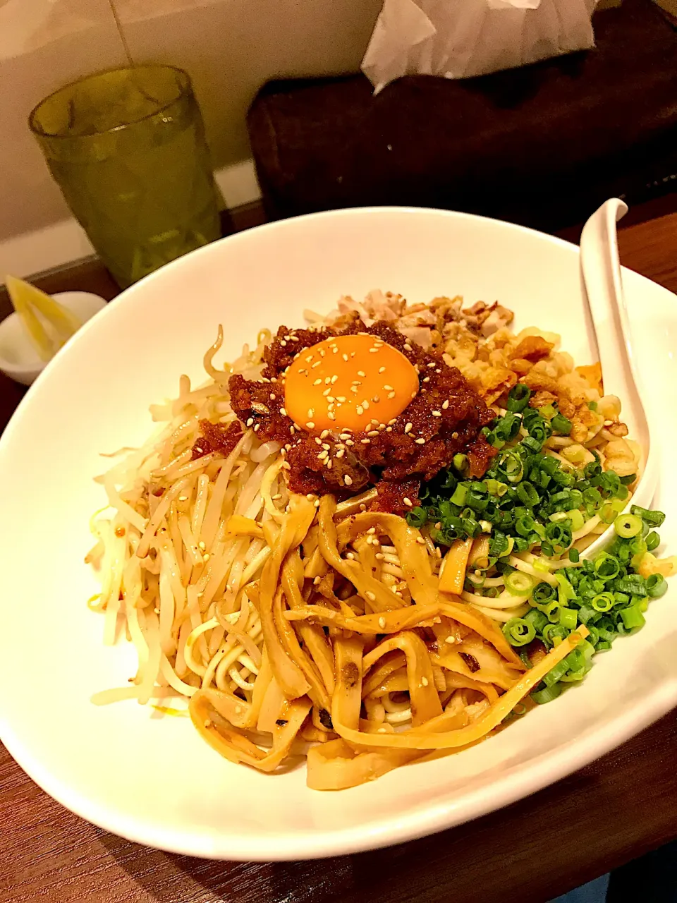 Snapdishの料理写真:✨まぜ(太麺、汁なし)✨|中さんさん