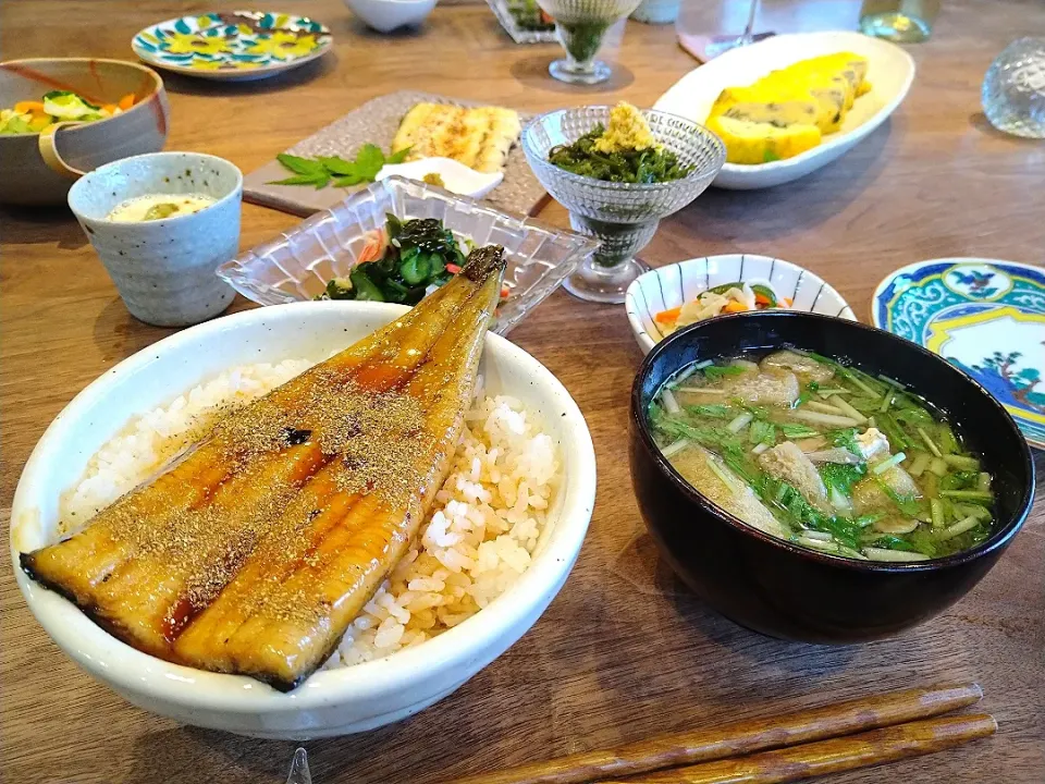 鰻丼|古尾谷りかこさん