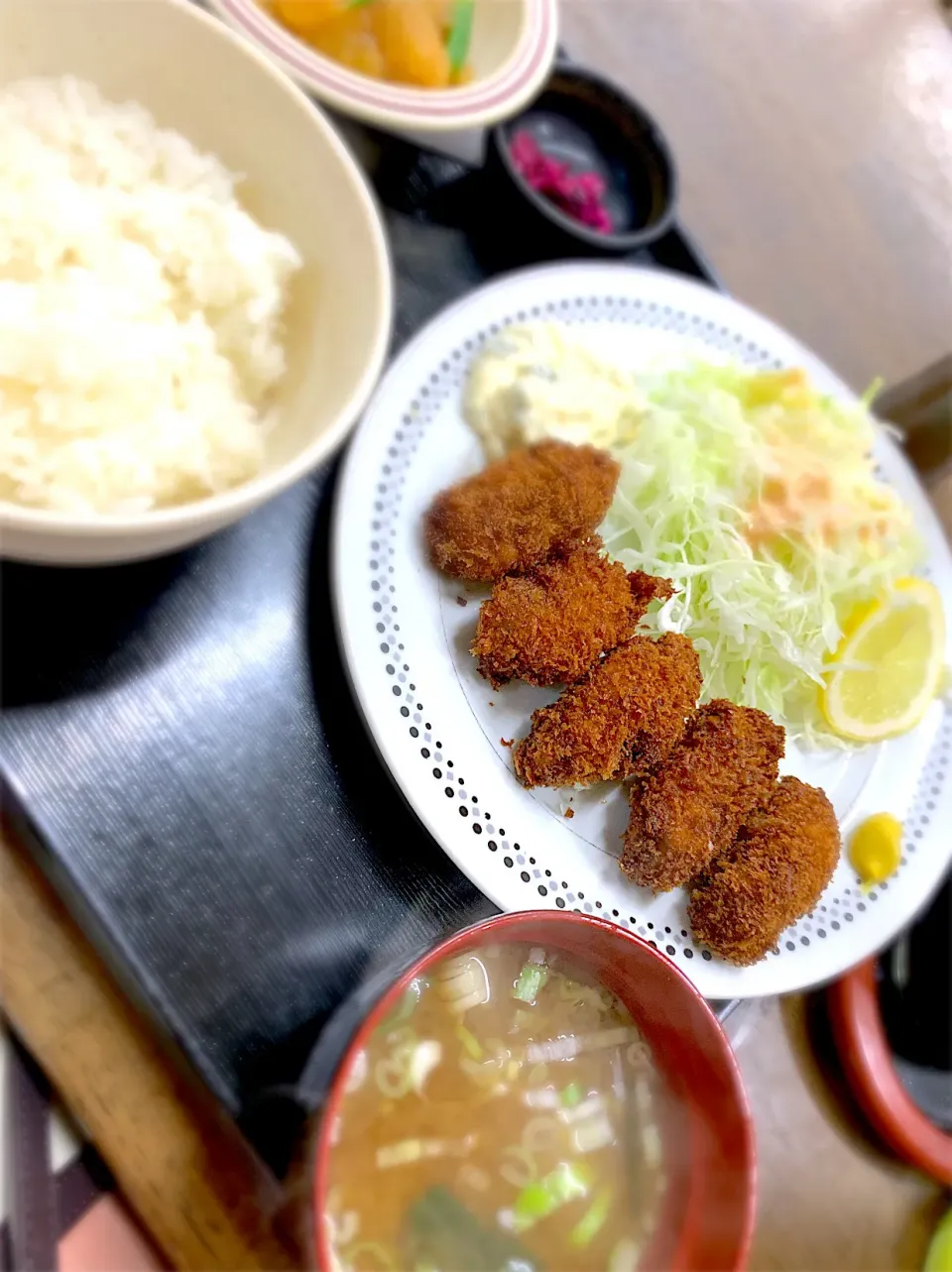 カキフライ定食|つばささん