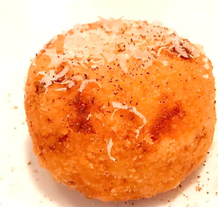 Snapdishの料理写真:晩ごはんは arancino・・・|ばくあんしゃさん