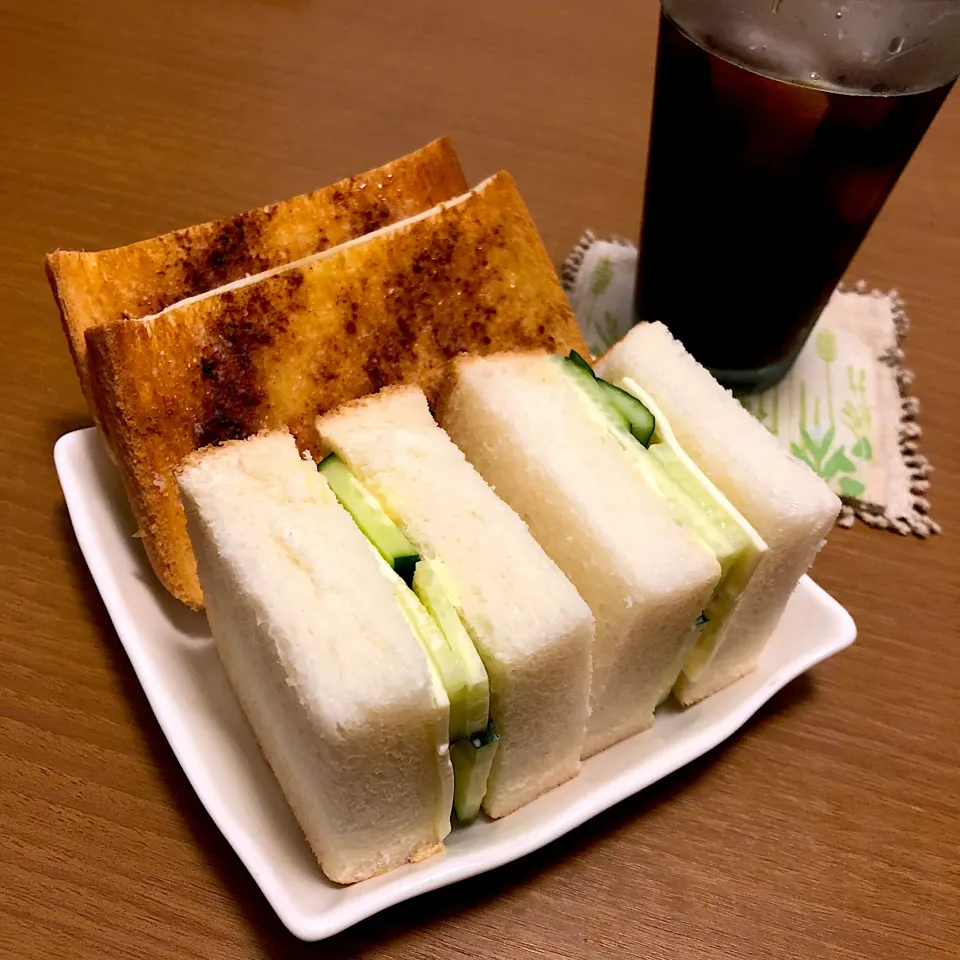 Snapdishの料理写真:7月22日 朝ごはん|mikochieさん