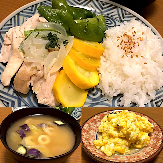 Snapdishの料理写真:7月22日 夜ごはん|mikochieさん