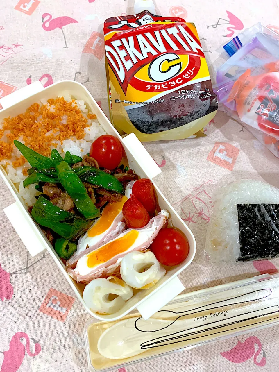 Snapdishの料理写真:2020.7.23 今日の娘弁当♡|mieさん