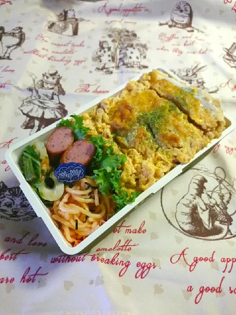 カツ丼弁当💕|いちごさん