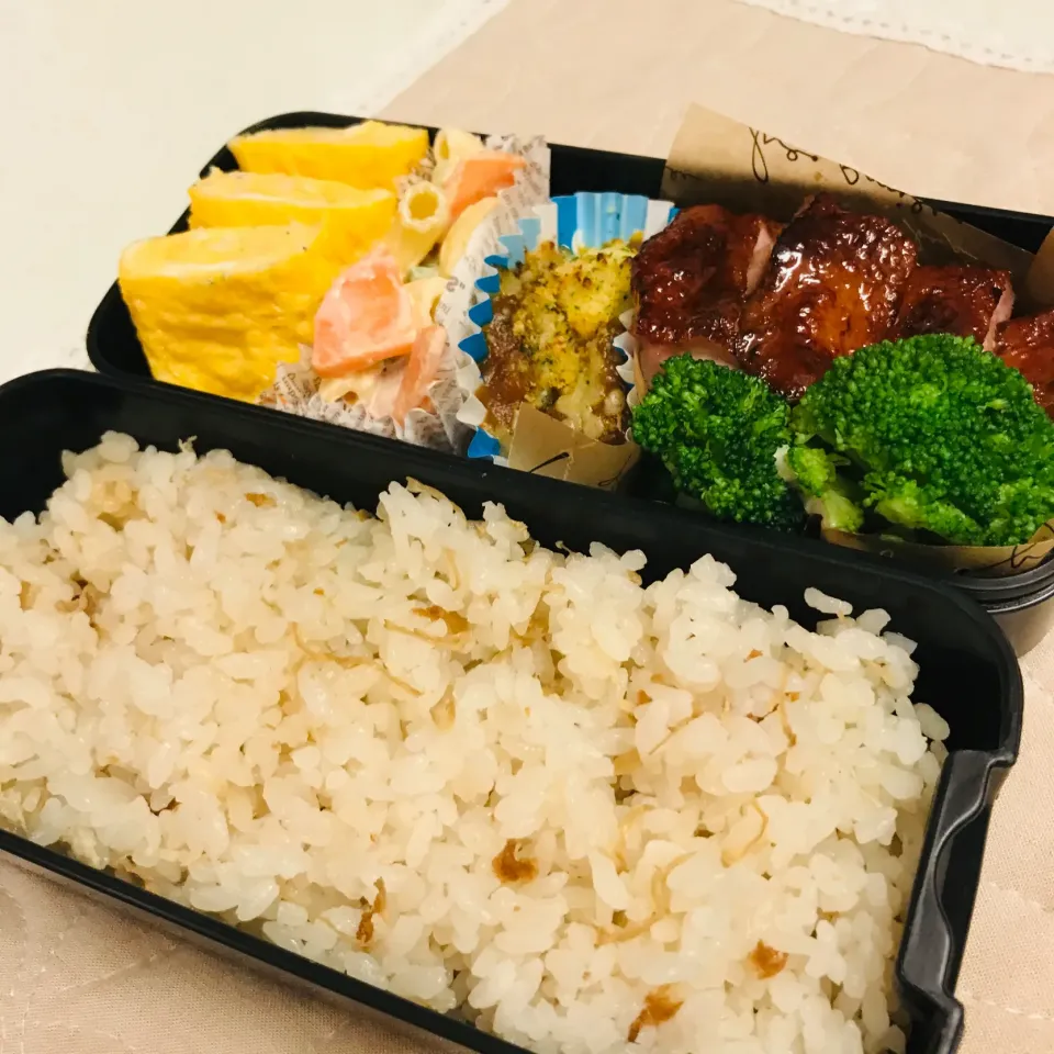 Snapdishの料理写真:先週の旦那さんお弁当🍱|だまさん