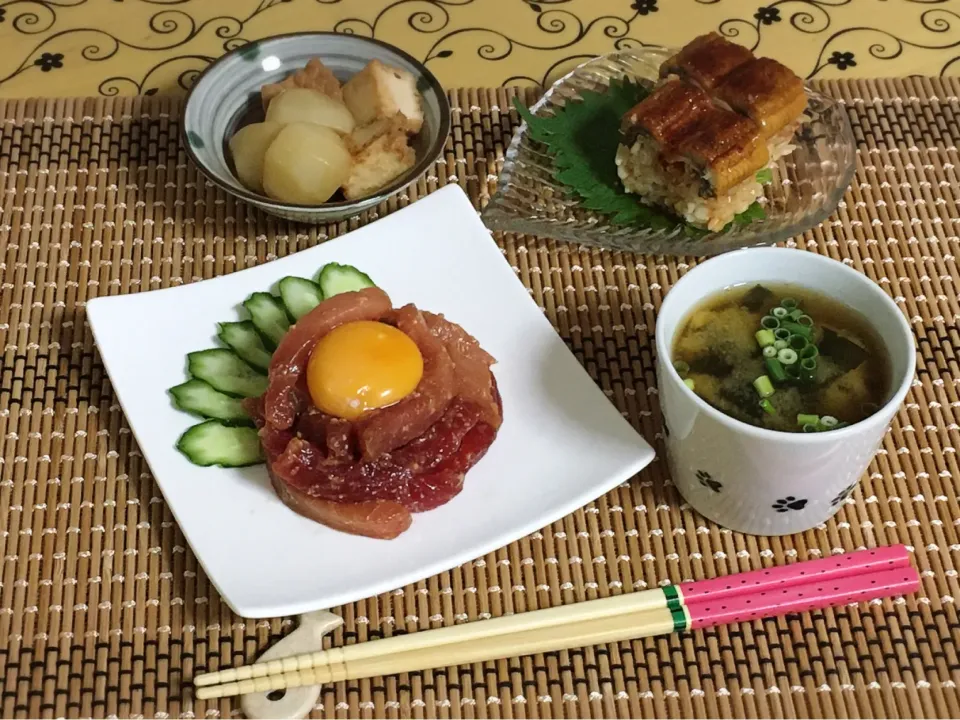 土用の丑の日～夕飯|チムニーさん