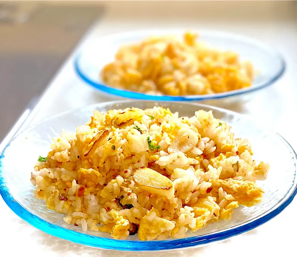 ガーリック炒飯|かっちゃん杉さん