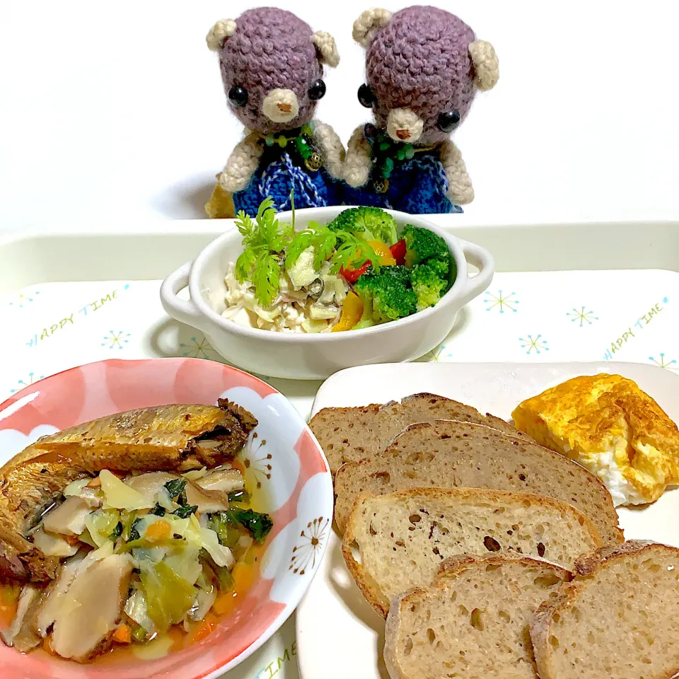 Snapdishの料理写真:晩ごぱんヽ(・∀・)|chagashiさん