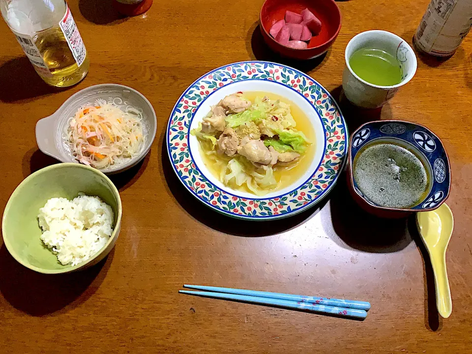 🐓肉とキャベツのうま塩煮|大塚麻美さん