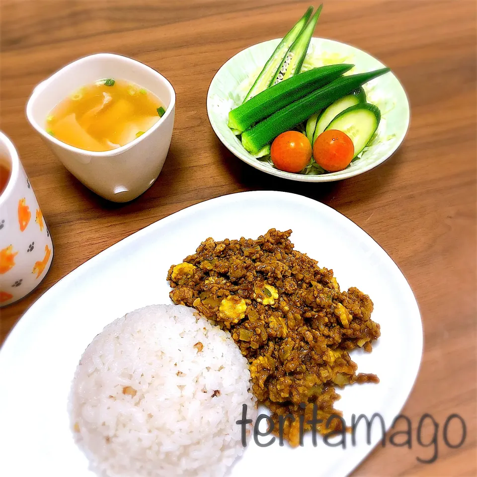 Snapdishの料理写真:ドライカレー|teritamagoさん