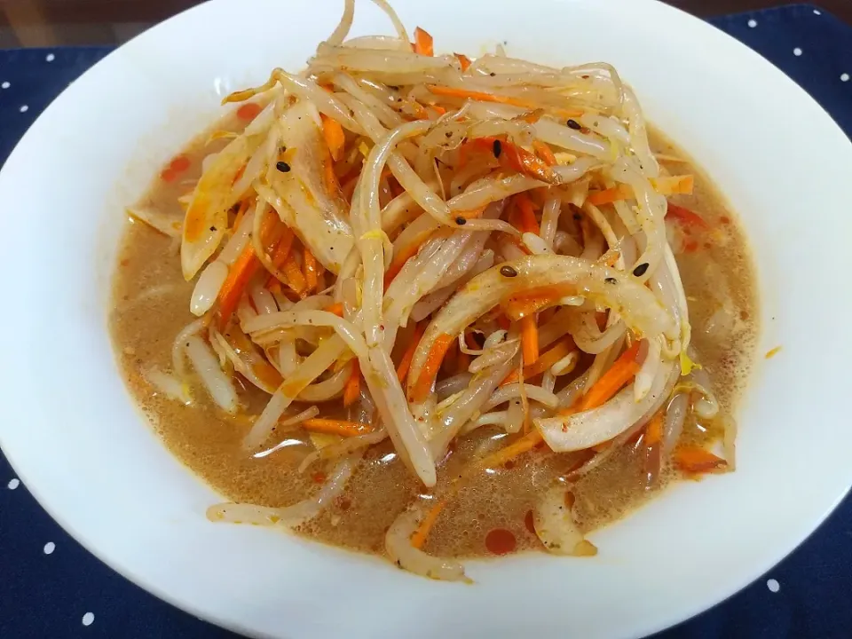 野菜たっぷり味噌ラーメン|こいけさんさん