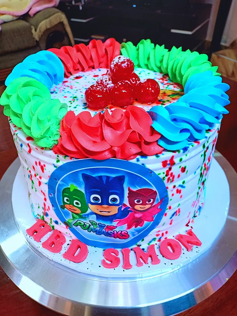 Beautiful PJ MASKS CAKE|mzuriさん