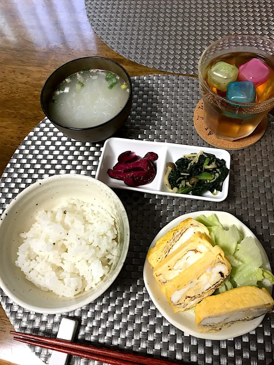 Snapdishの料理写真:質素な朝ごはん|るうるうさん