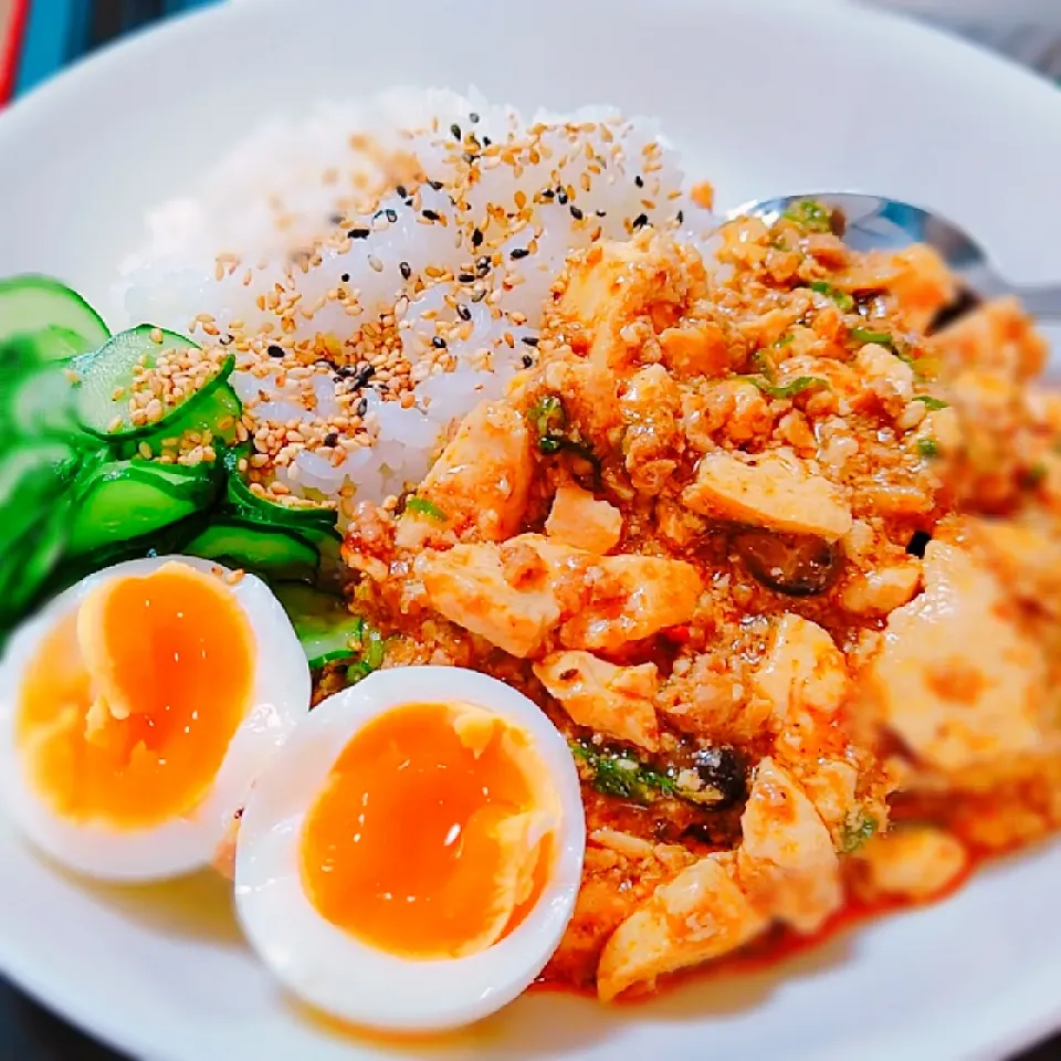 辛～いい麻婆丼～♪♪|砂糖味屋キッチンさん