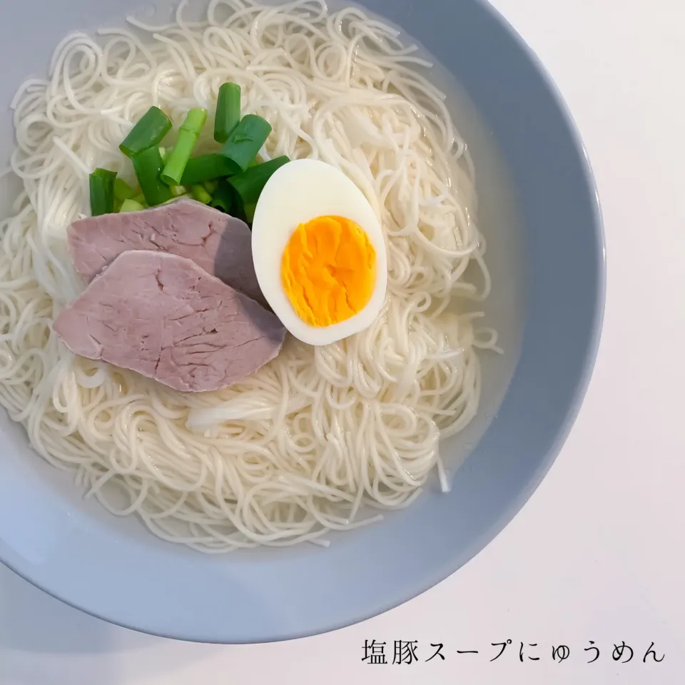 塩豚スープにゅうめん|cocoさん