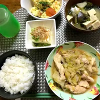 Snapdishの料理写真:今日の晩御飯|るうるうさん