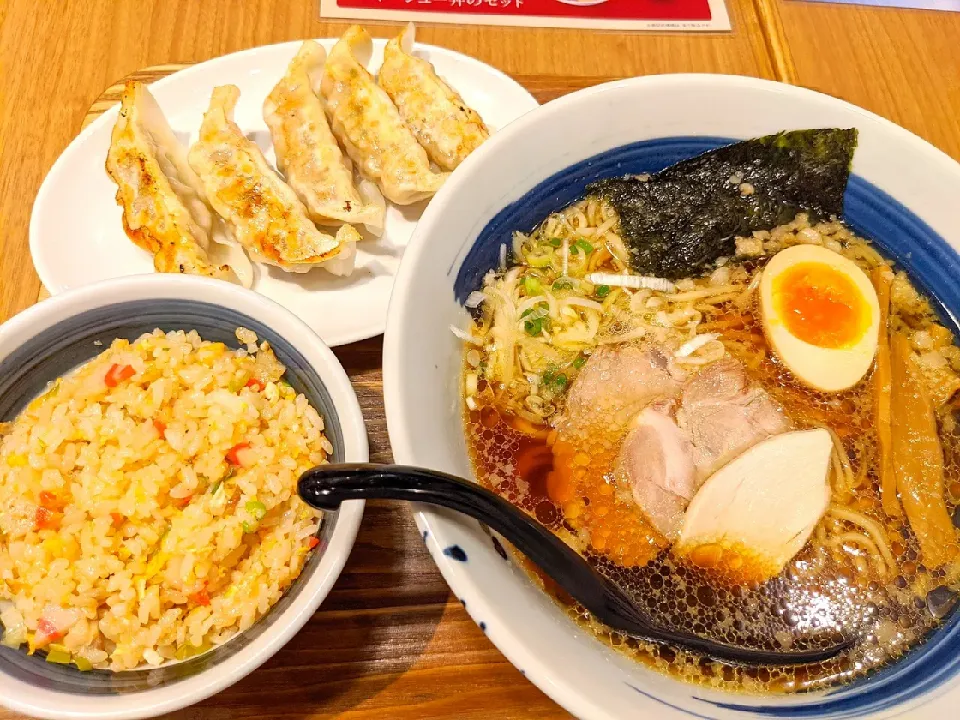 ラーメン　餃子　チャーハン　セット|りくさん