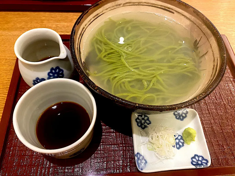 釜揚げ茶蕎麦|にゃあ（芸名）さん