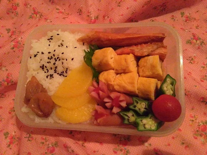 Snapdishの料理写真:お弁当🍱2020/07/25|Kodomo cookking 2さん