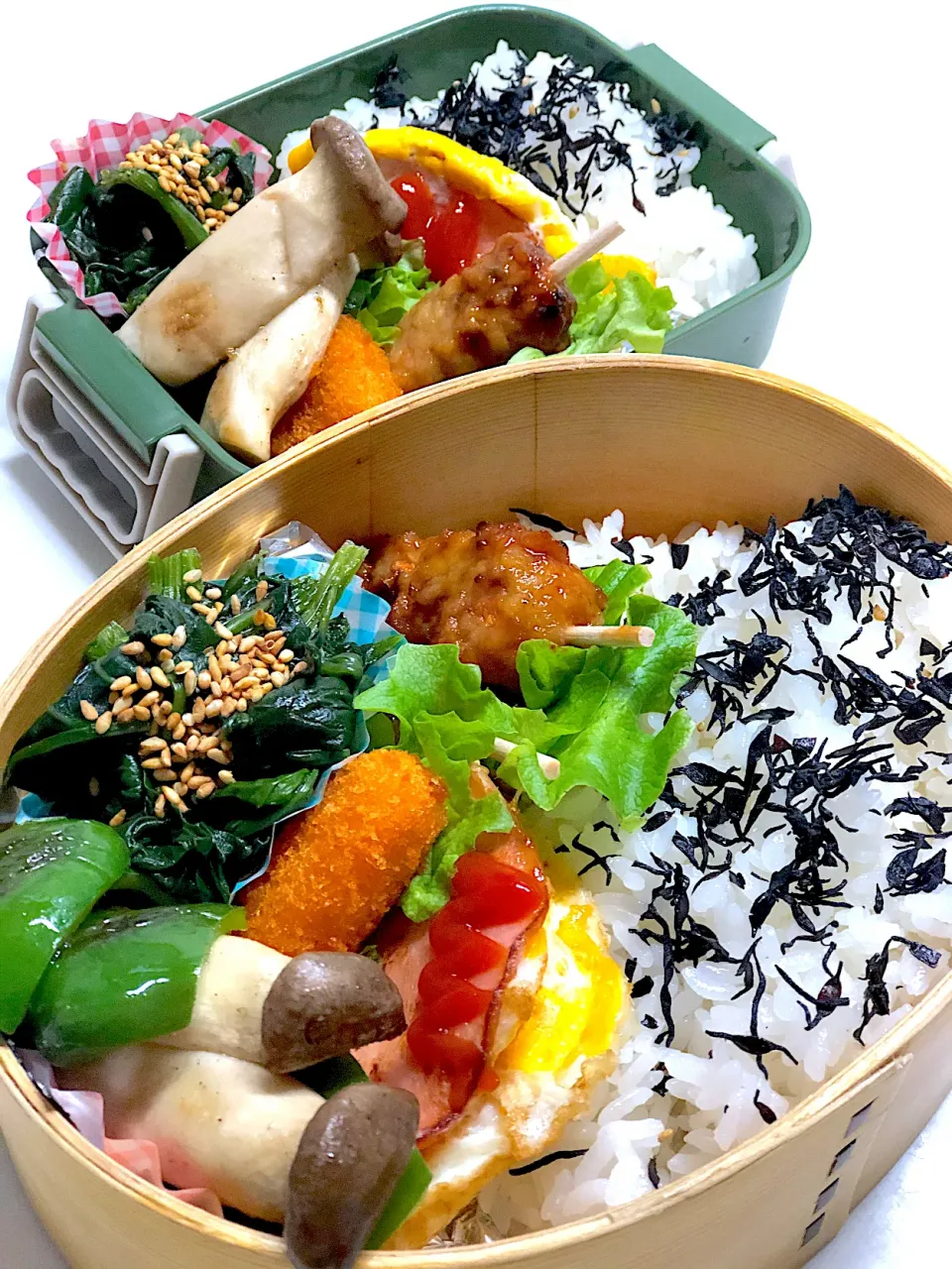 Snapdishの料理写真:今日のお弁当🍱|三姉妹のママさん