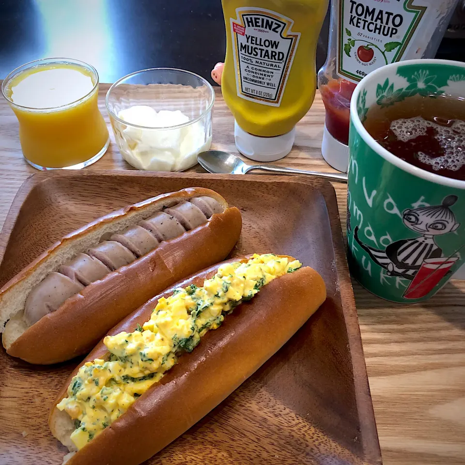 Snapdishの料理写真:ホットドッグ🐶|Jean Nobyさん