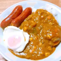 Snapdishの料理写真:夏野菜カレー2日目アレンジ|maruさん