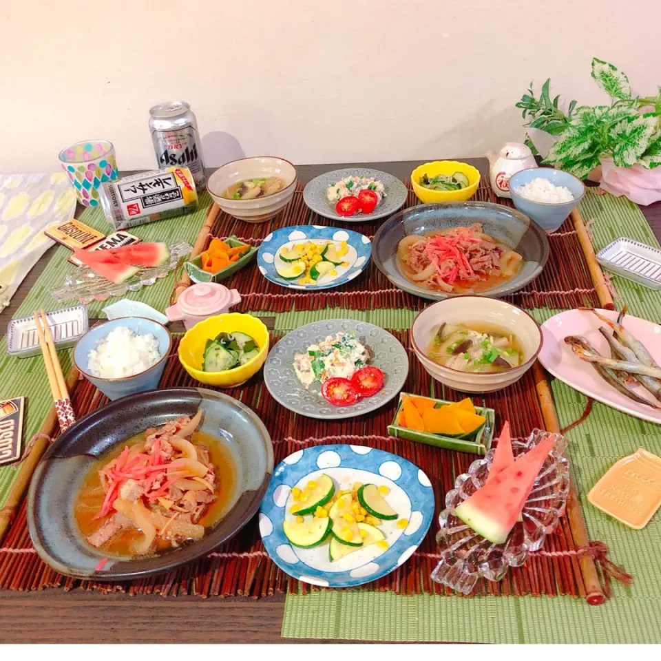 🏡おうちごはん / 牛皿定食🥢|ぷらっとさん