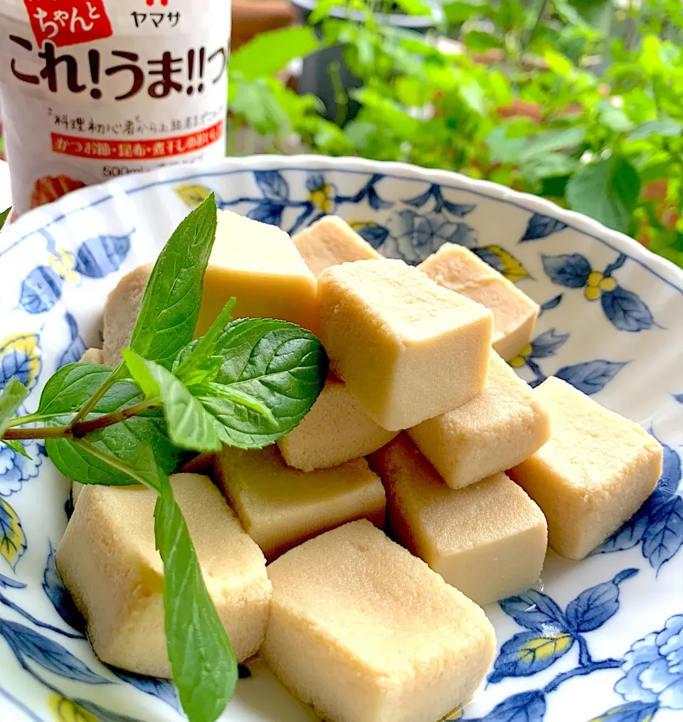 高野豆腐これうまつゆ高野豆腐|シュトママさん