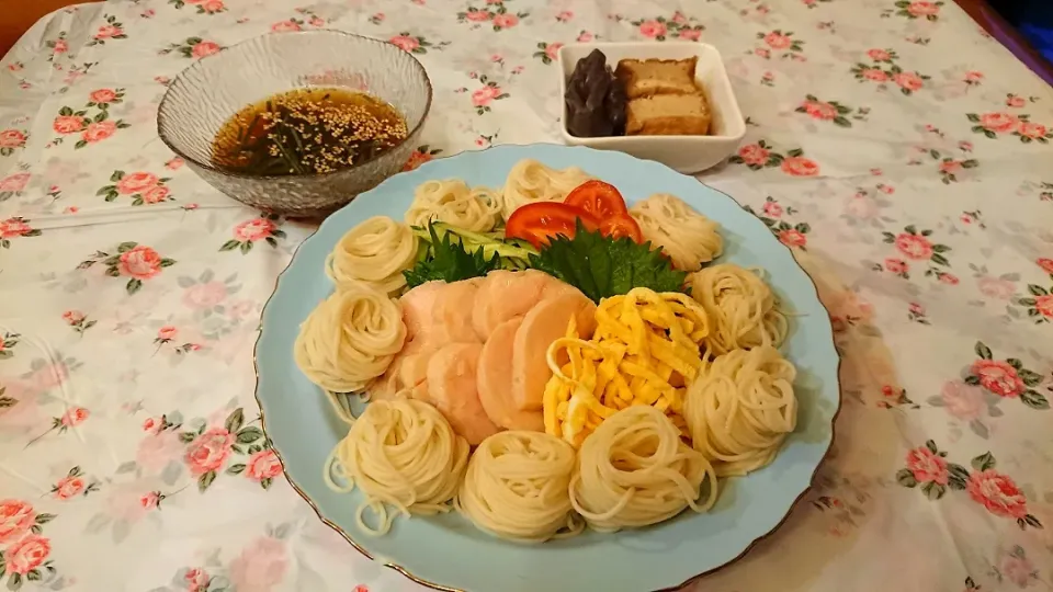 ☆鶏ハムで そうめん
☆厚揚げとこんにゃくの煮物|chikakoさん