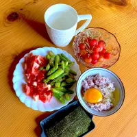 Snapdishの料理写真:さくらんぼ完食🍒|NAOMI.Nさん