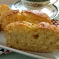 Lemon poundcake with tofu mix|Begoniaさん