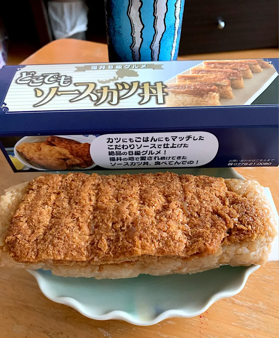 Snapdishの料理写真:どこでもソースカツ丼|るみおんさん