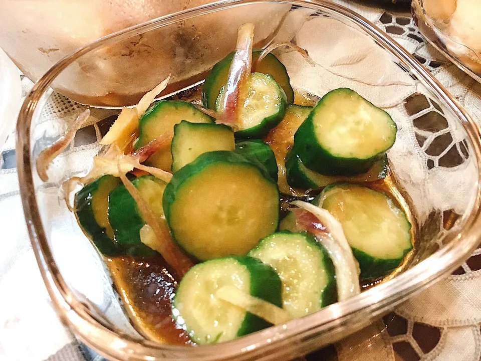 Snapdishの料理写真:やみつき🥒きゅうり😋|アライさんさん