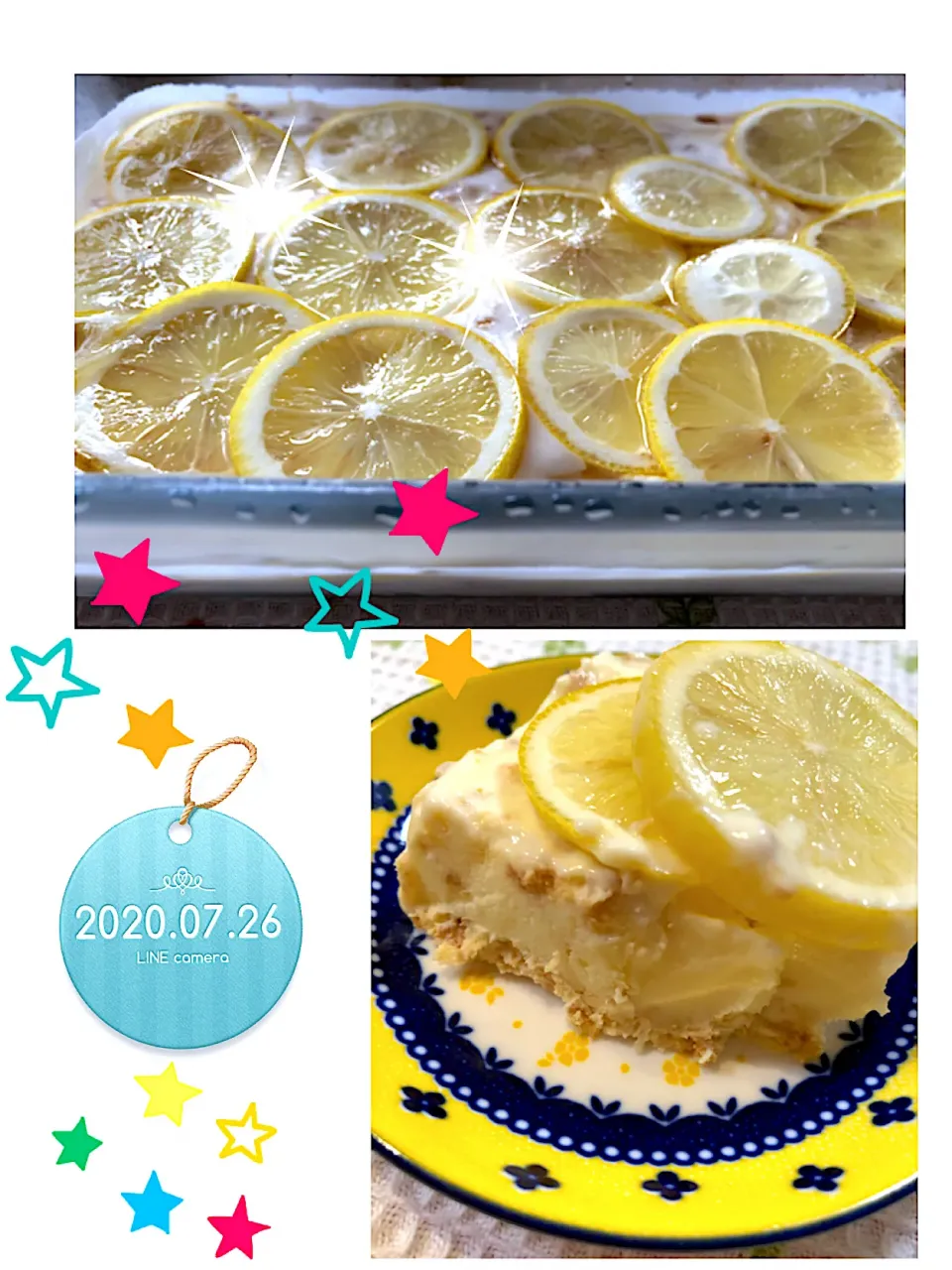 レモンレアチーズケーキ🍋|harutomomamaさん