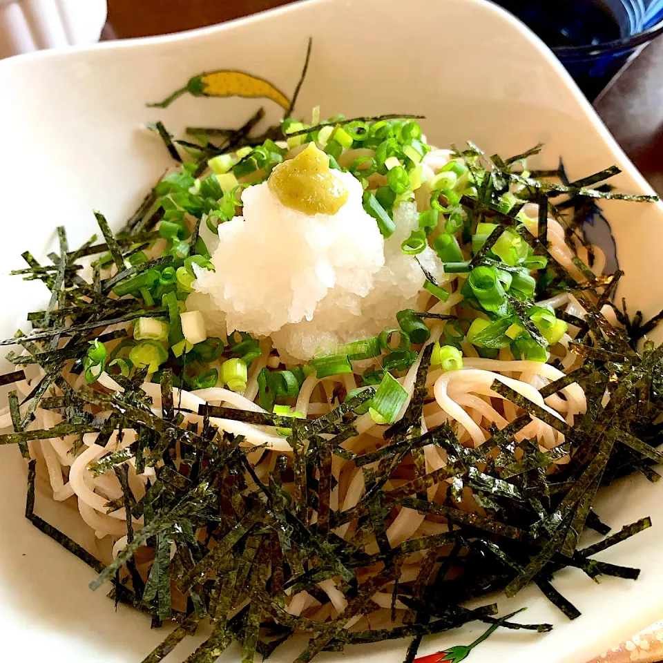 鳥の巣風❗️ざる蕎麦🌱|みっこちゃんさん