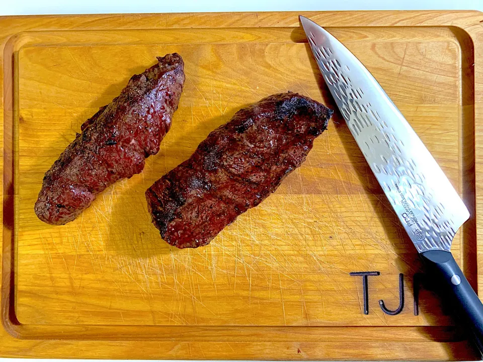 Grilled strip steak|TJ McAfoosさん