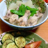 Snapdishの料理写真:手羽元大根|Rickyさん