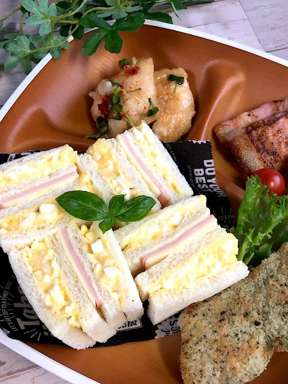 サンドイッチ弁当🥪|みゆきさん