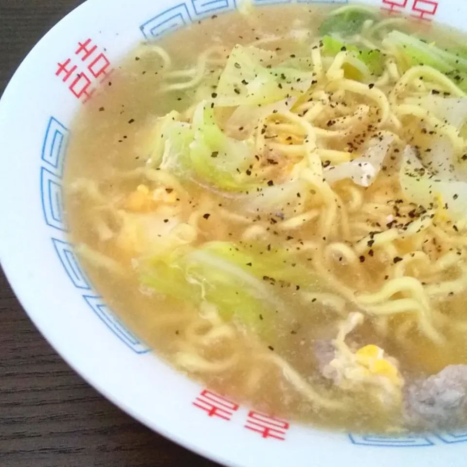 マルちゃん正麺塩味|じょうさん