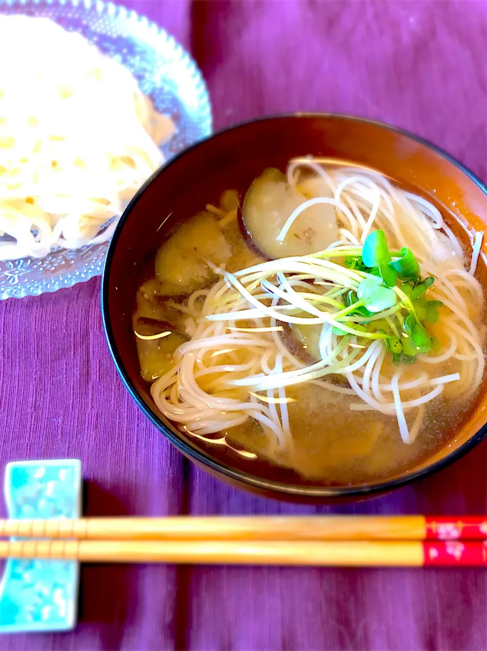 なすのにゅうめん❗️冷やしVer🧊✨|＊いちご＊さん