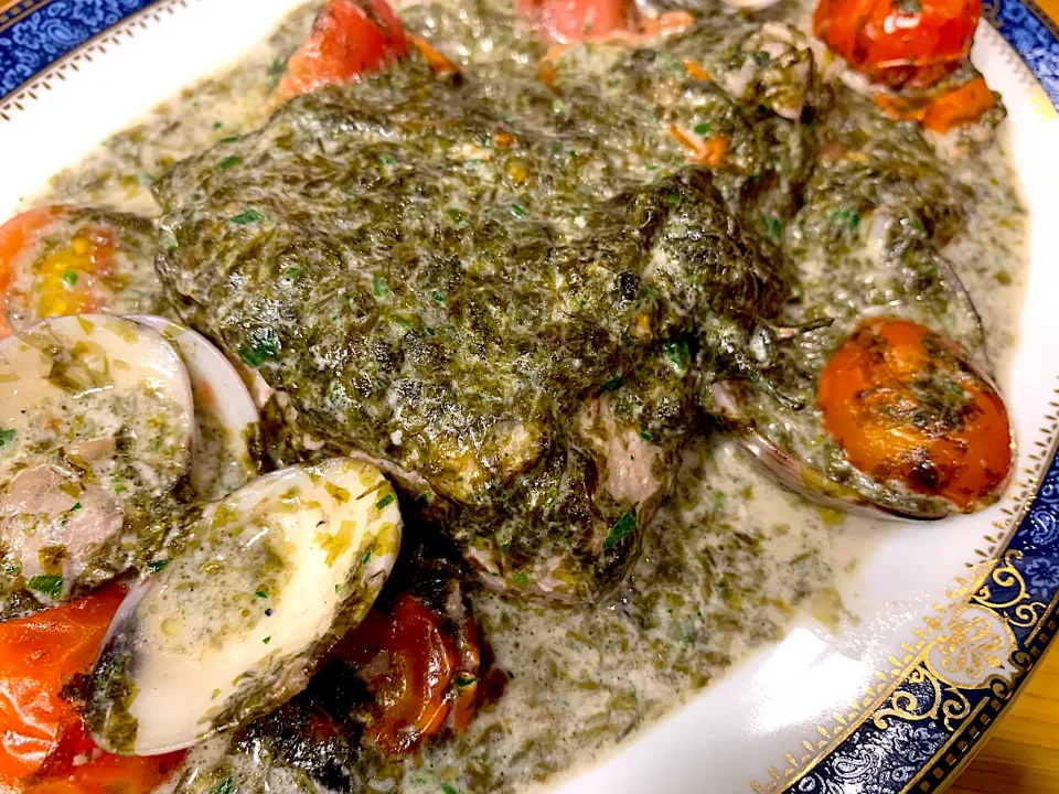 Black acqua pazza with  Seaweed|Rjさん