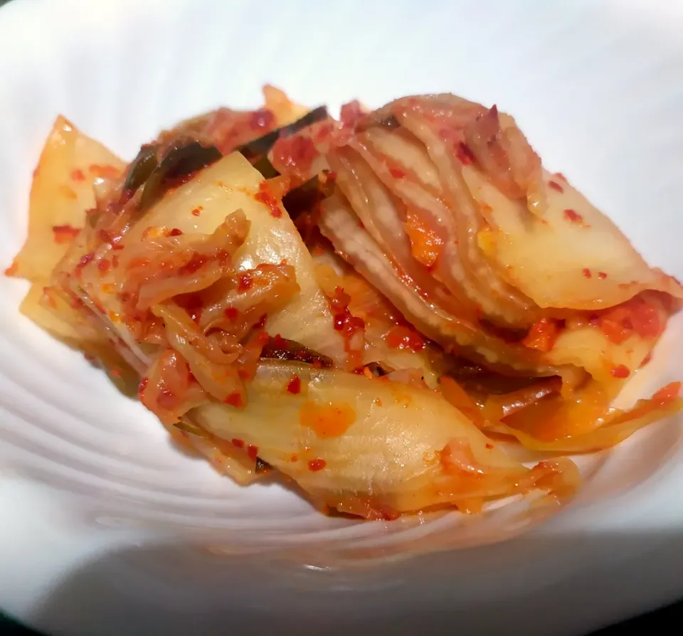 Snapdishの料理写真:Kimchi de col napa!!|Neysi Cortezさん