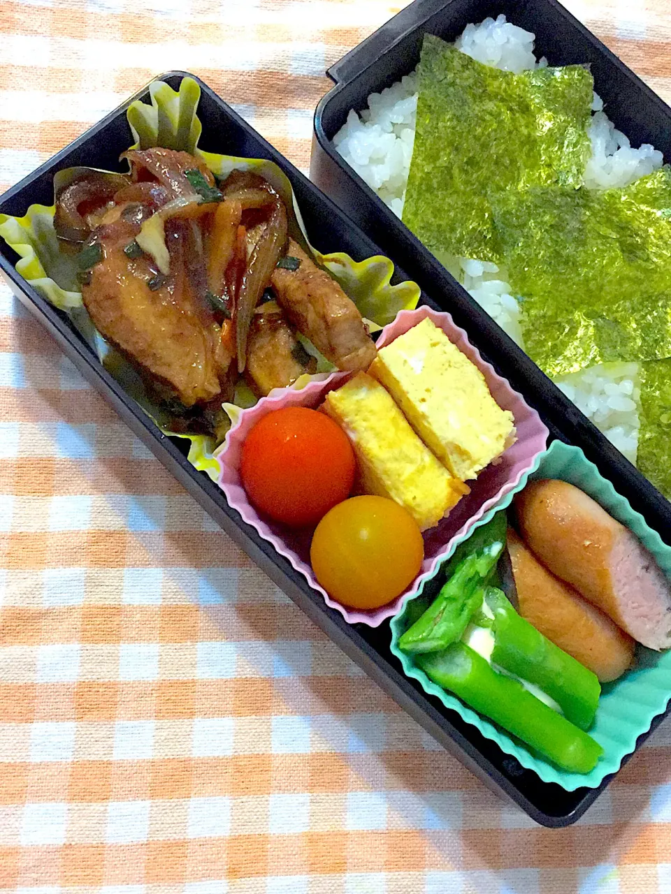 7/28☆旦那☆トンテキ弁当|ちーさん