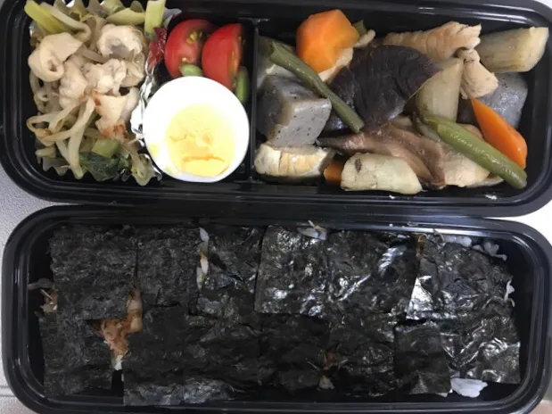 弁当　筑前煮　のり弁|ssssskkkkkさん